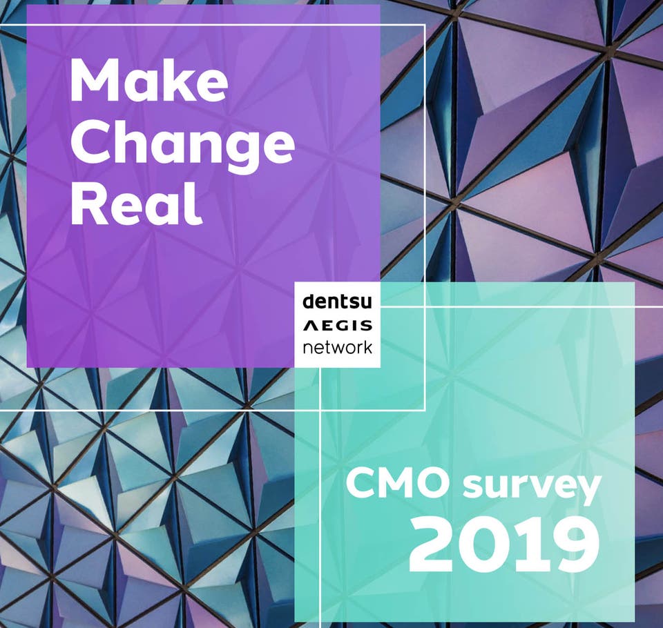 
Dentsu Aegis Network CMO survey 2019