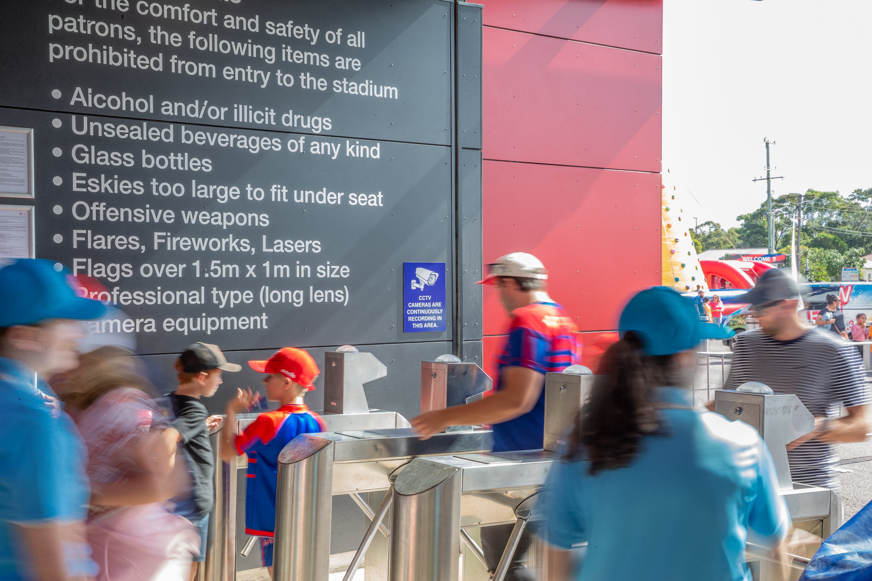 Conditions of Entry | McDonald Jones Stadium