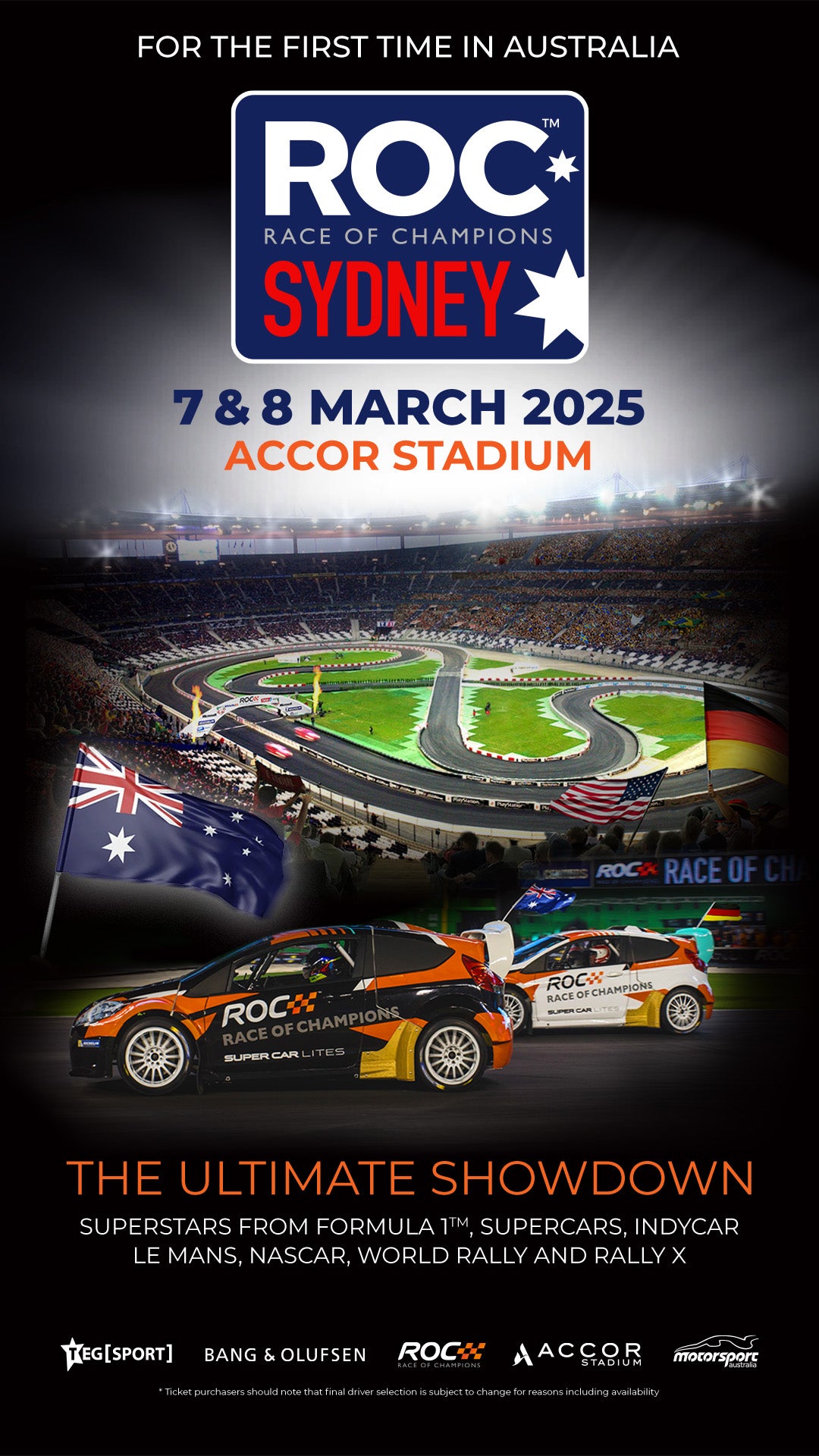 Acc Rac Poster Accor Stadium | Australia's Home Ground | Accor Stadium