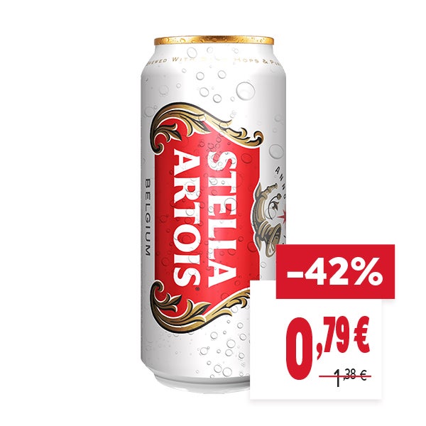 "ОТСТЪПКА: -42%
НОВА ЦЕНА: 0,79 €
СТАРА ЦЕНА: 1,38 €"