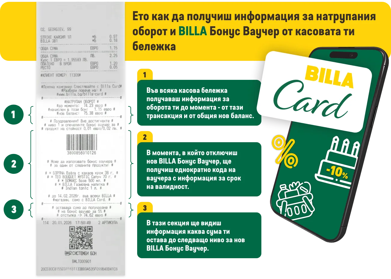 Billa Support Service BILLA Card