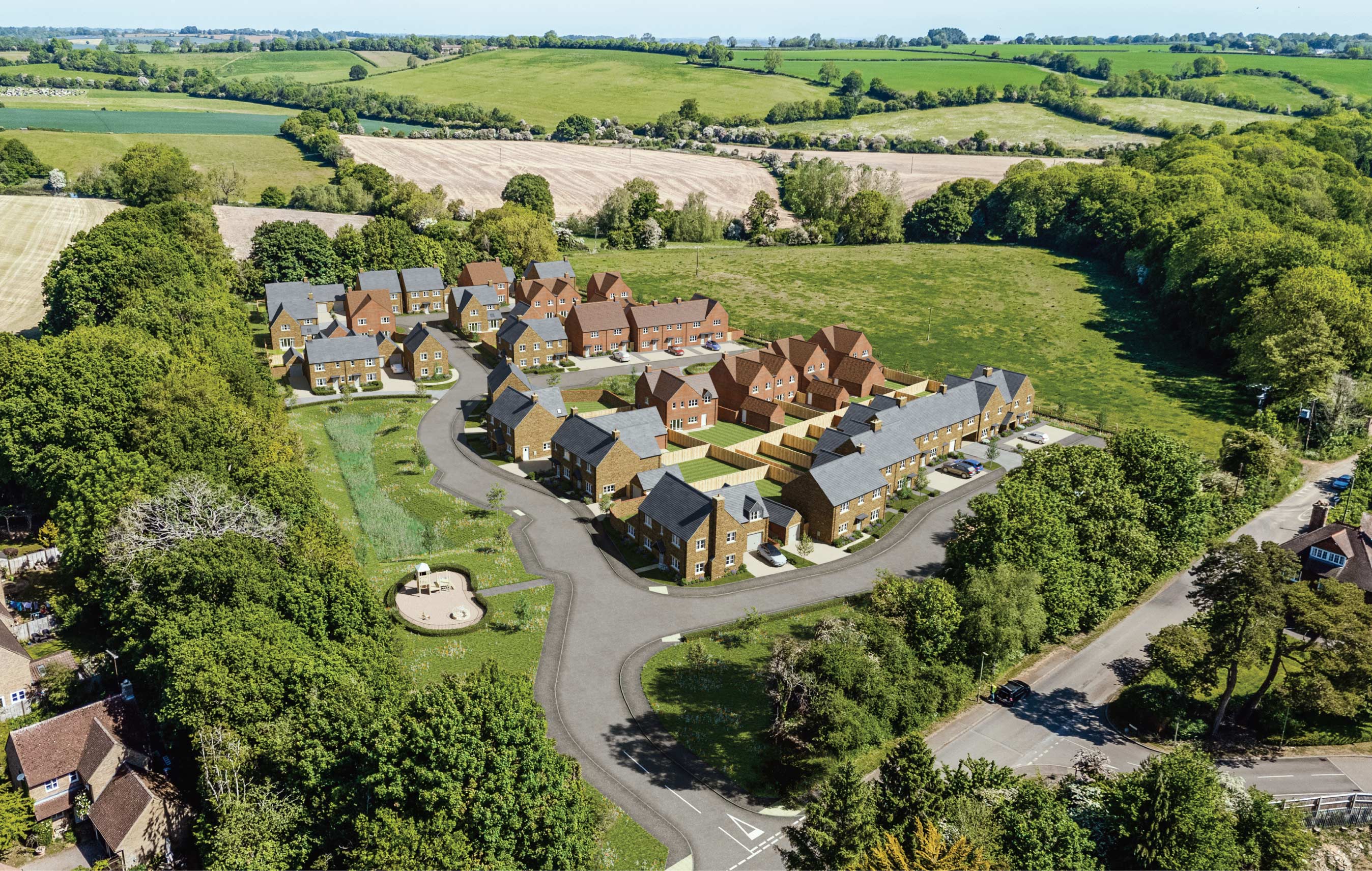 deanfield glade are oxfordshire new homes in hook norton