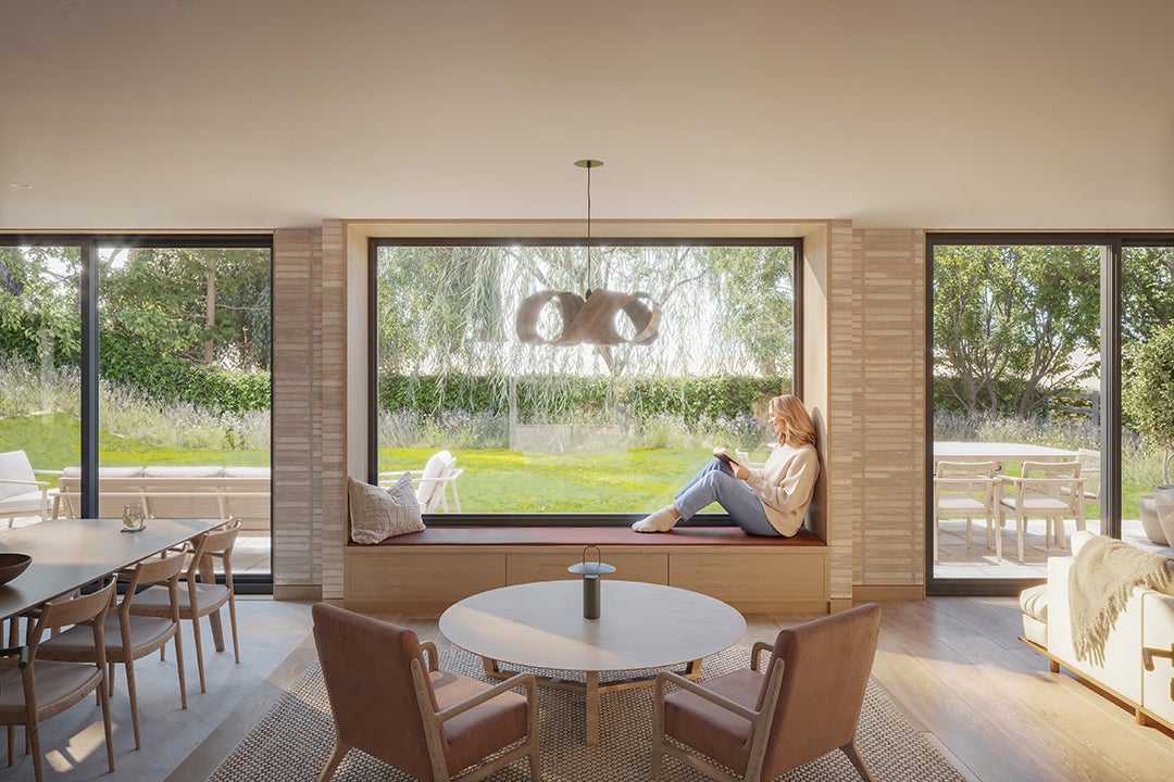 Interior of the Gowans, New Housing development in Cumnor Hill, Oxford