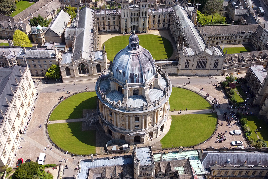 Oxford from above