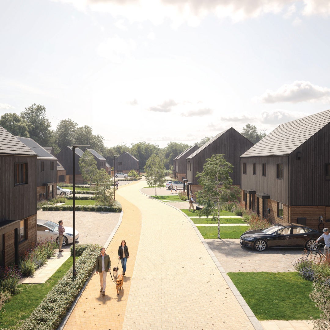 woodlands in launton a new home development with eco homes
