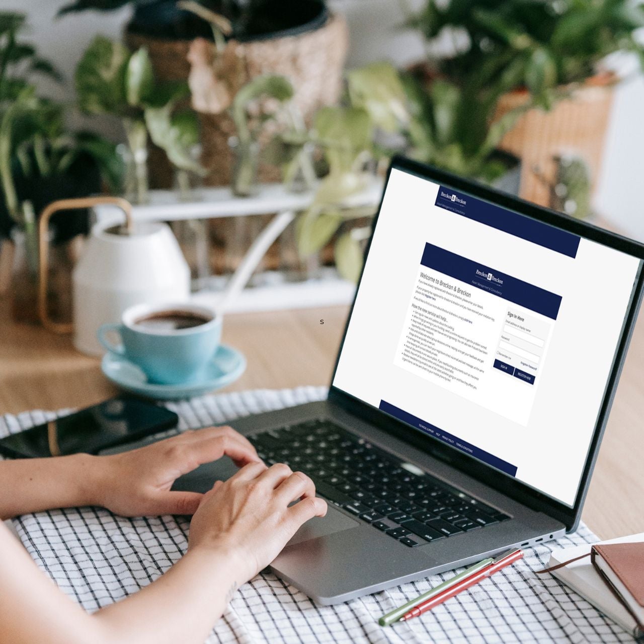 dwellant portal login for breckon & breckon