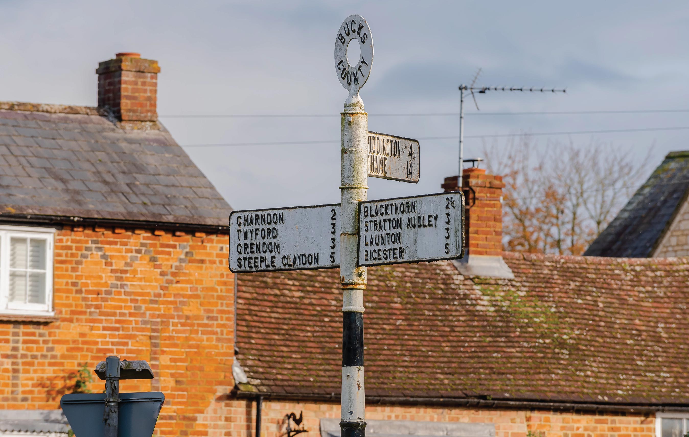 connected rural community in charndon with new homes