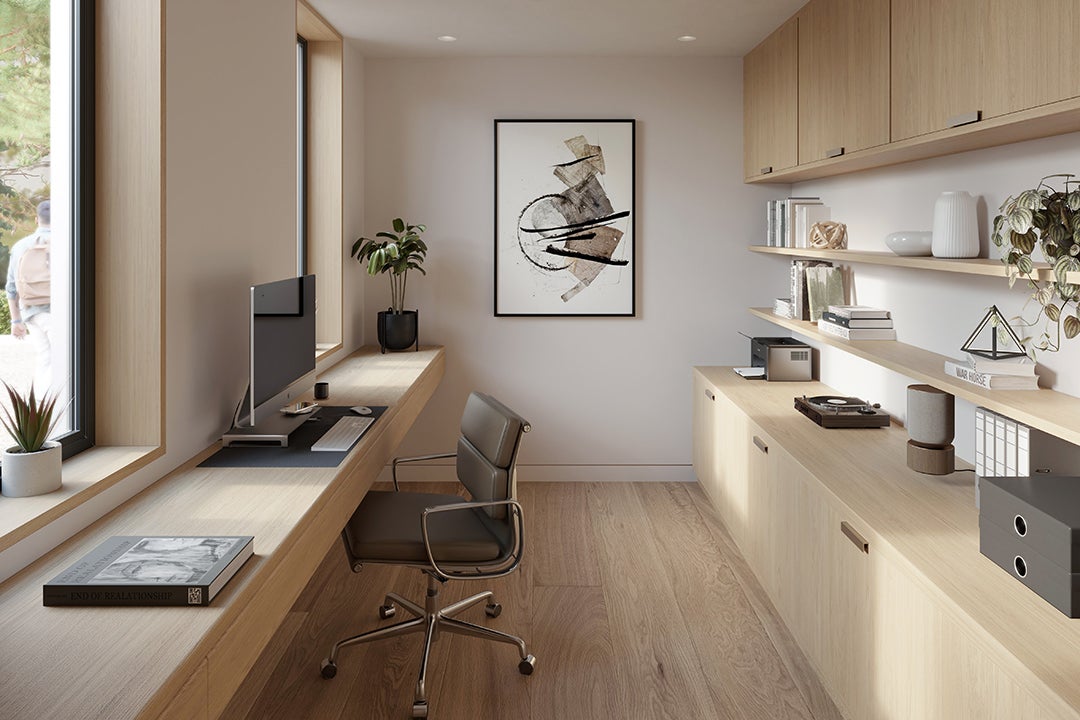 Interior of the Gowans, New Housing development in Cumnor Hill, Oxford
