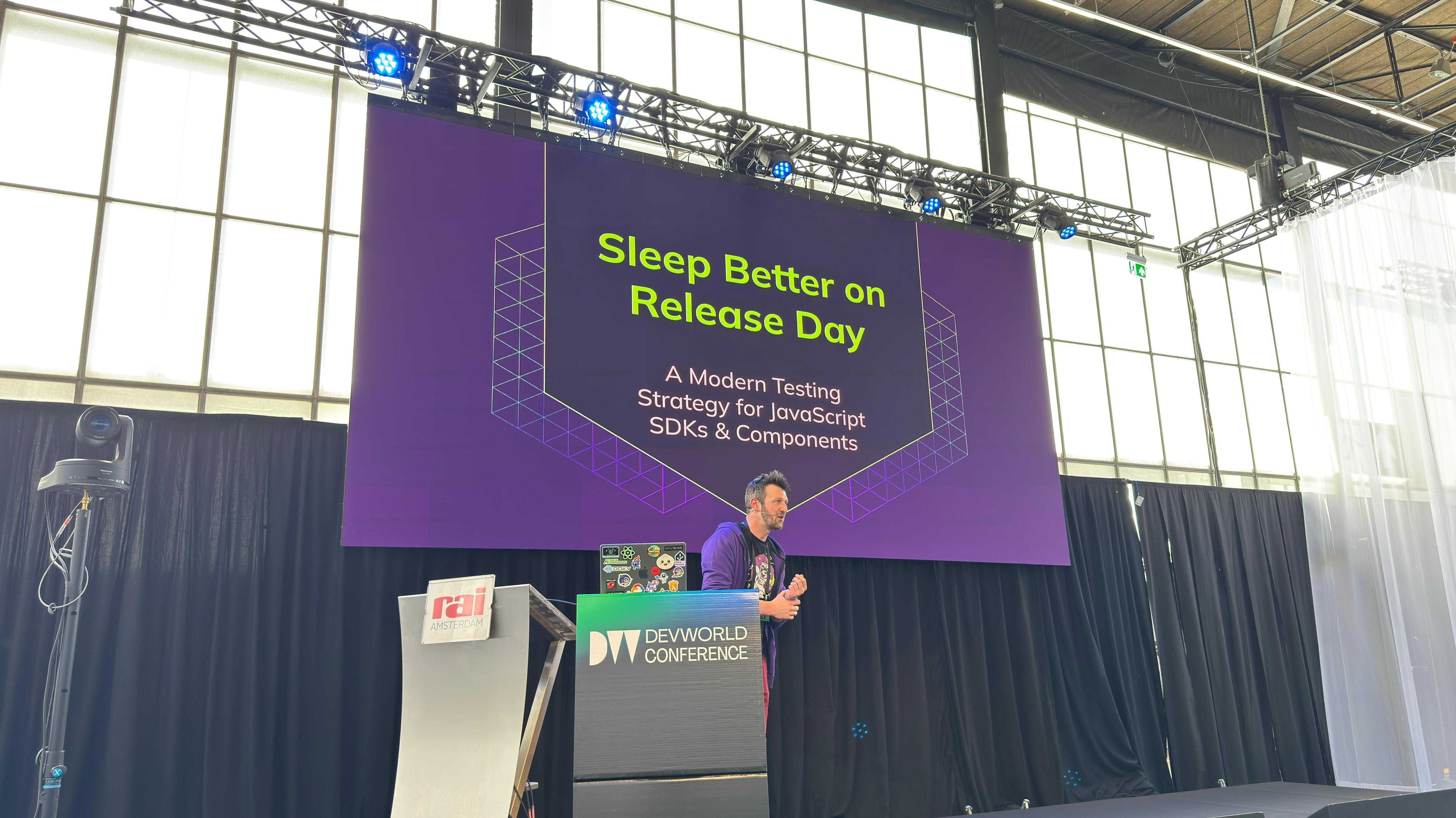 Sleep Better on Release Day: A Modern Testing Strategy for JavaScript SDKs and Components