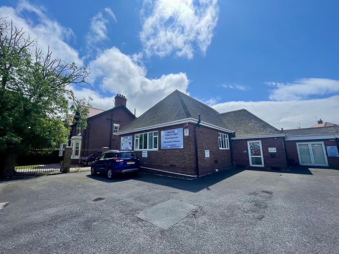 The former Little Angels Nursery premises in Thornton Cleveleys, Lancashire.