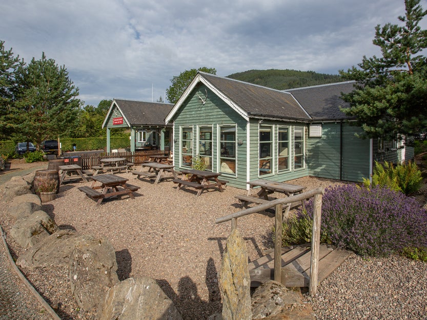 Close up of highlands safaris and deer centre. 