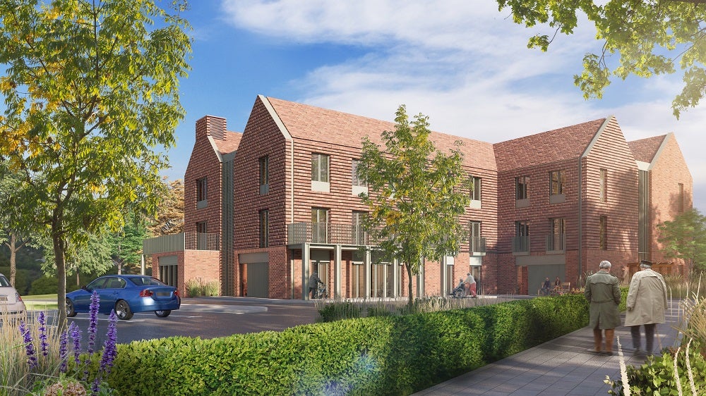 Planned care development site in Burgess Hill. CGI credit: Broadway Malyan