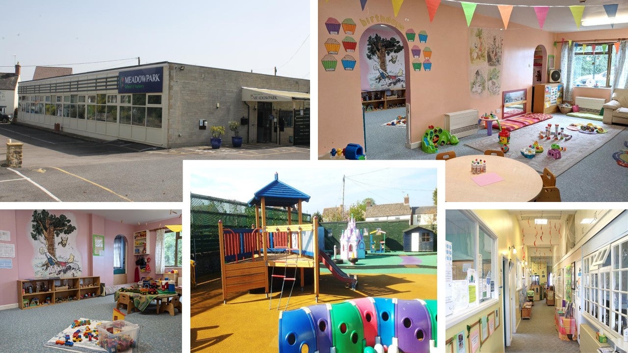 The former Meadowpark Nursery School in Swindon 