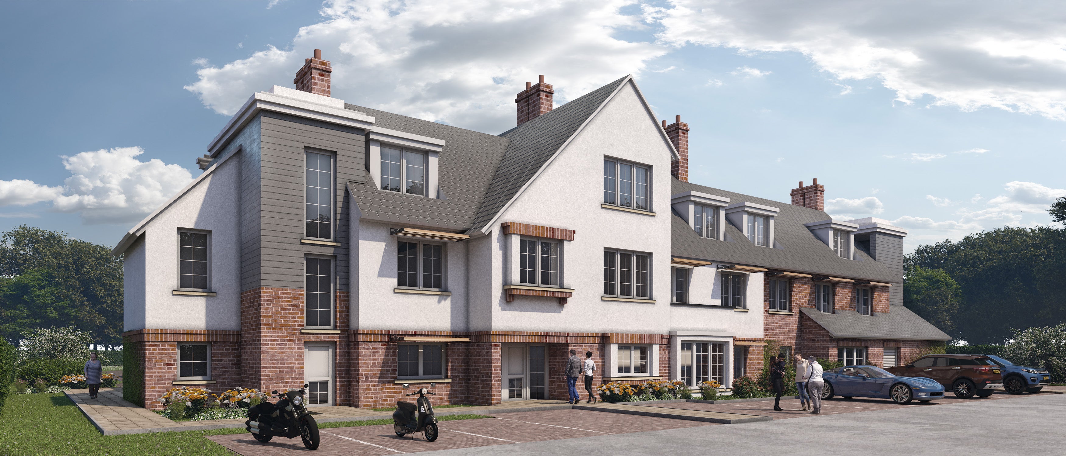 CGI image of care home development scheme set for Nettleham