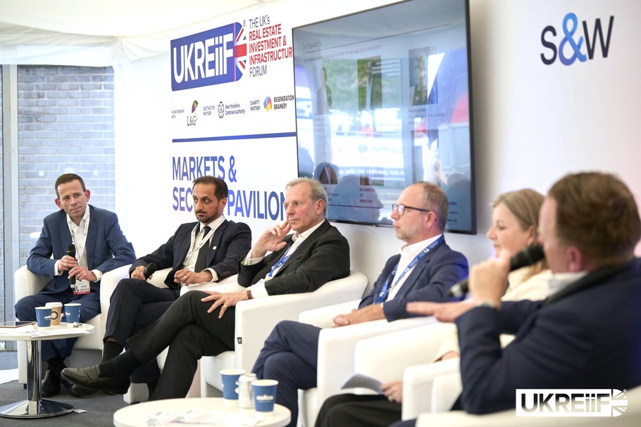 Image of a healthcare panel at UKREiiF 2026