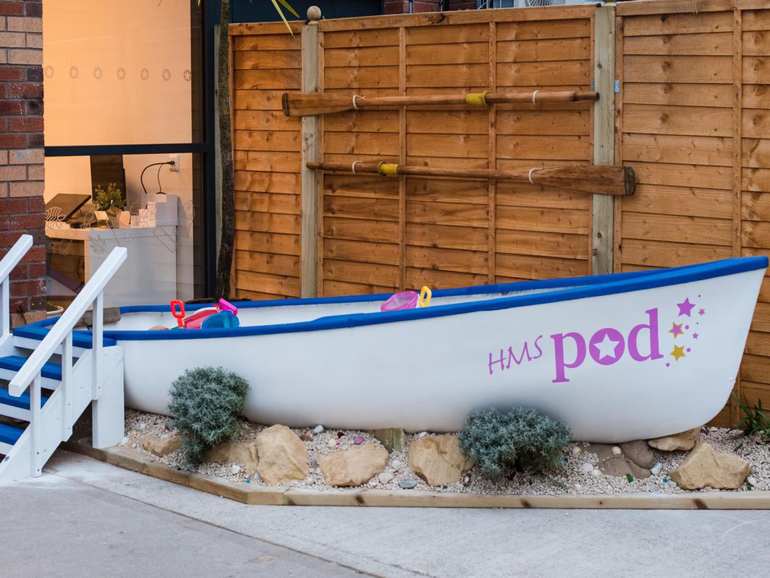 The POD Nursery in the affluent village of Wilmslow in Cheshire.