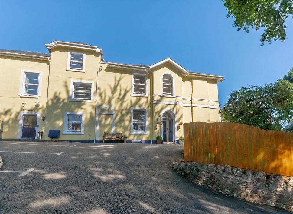 The Croft residential care home in Newton Abbot, Devon.