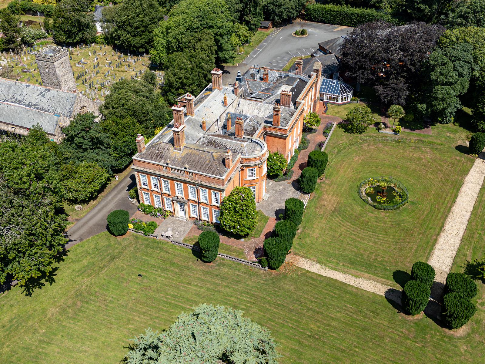The former care home, Fremington Manor, in North Devon.