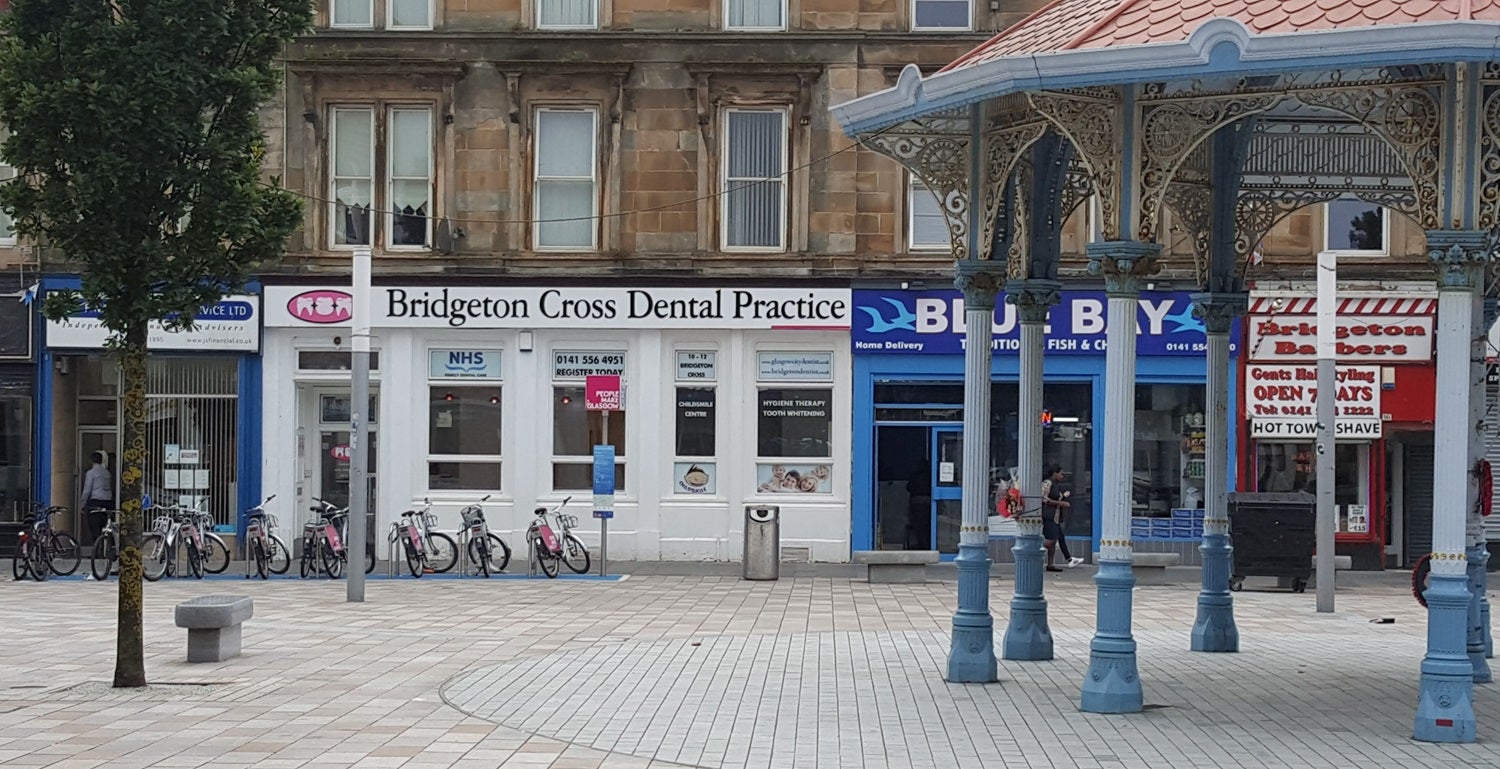 Bridgeton Cross Dental Practice in Glasgow.