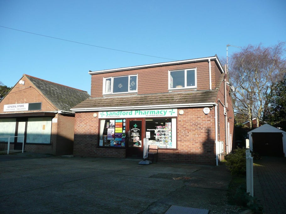 Sandford Pharmacy in Wareham, Dorset. 