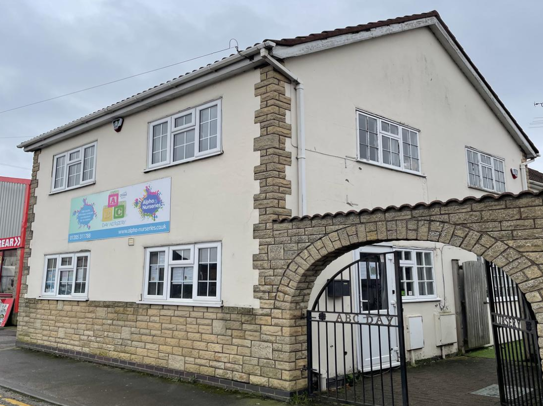 A vacant day nursery property in Boston, Lincolnshire. 