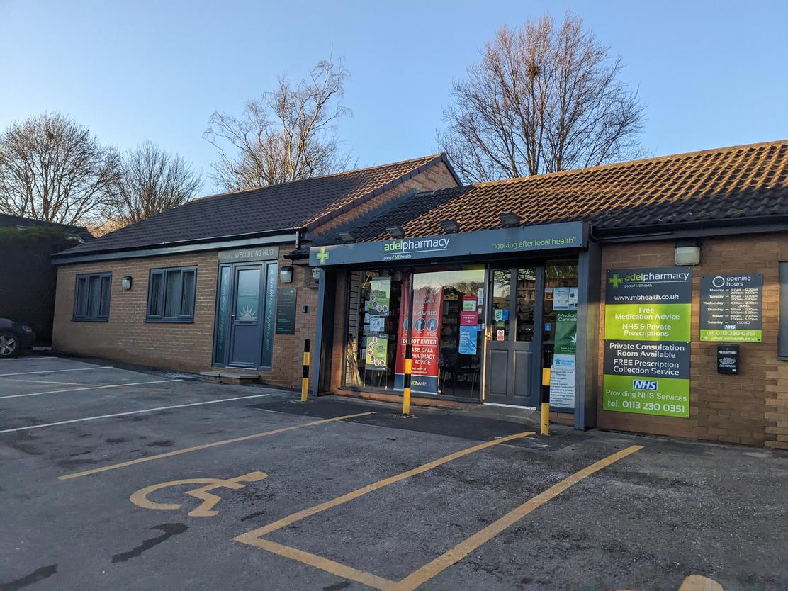 Adel Pharmacy in Leeds, West Yorkshire.