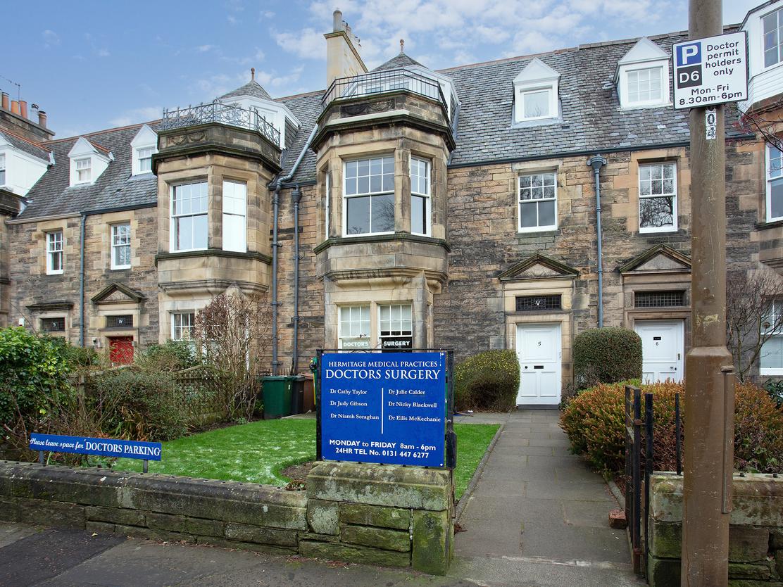 Hermitage Medical Practice in Edinburgh. 