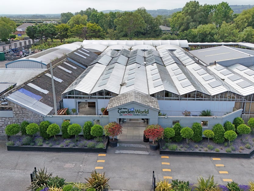 Garden world garden centre. 