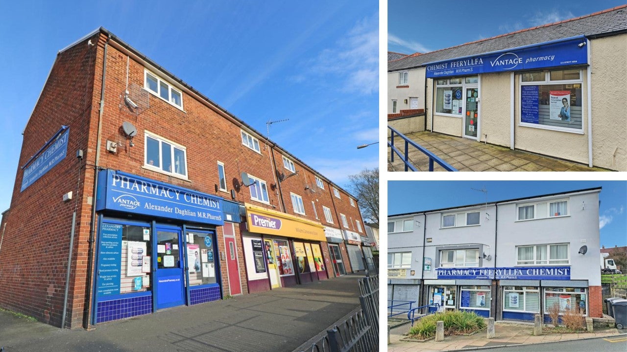 Alexanders Pharmacies Limited - an established group of three community pharmacies with a combined dispensing volume of circa 23,000 items per month. They are located in Plas Madoc, Wrexham, and Pen-y-Cae