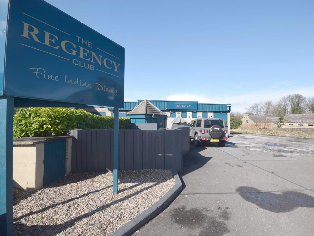 The former restaurant, The Regency Club, in Sheffield. 