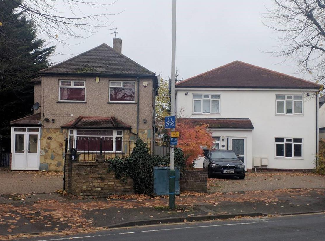 Former care homes on Mawney Road, Romford