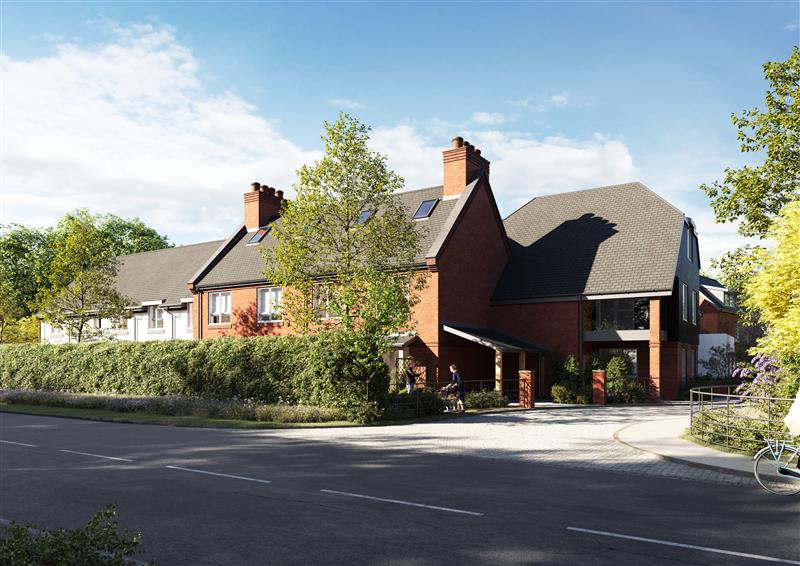 CGI of a proposed care home development in Fordingbridge, Hampshire