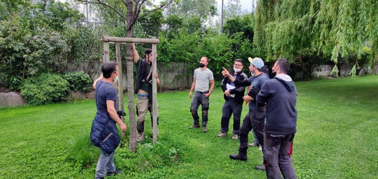 Corso manutentori del verde - lezione pratica