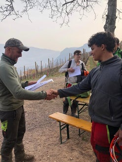 Corso motosega 2022 - consegna degli attestati 01