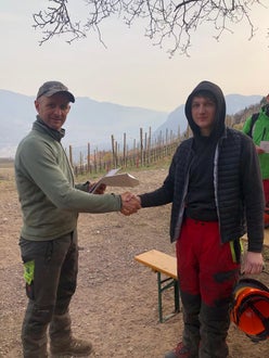 Corso motosega 2022 - consegna degli attestati 04