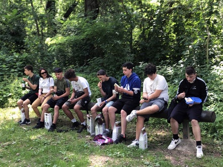 VOG - visita didattica: merenda lungo il Rio Vallarsa a fine visita