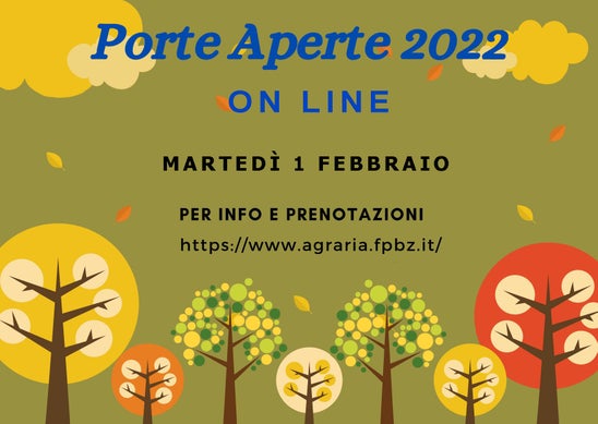 Porte aperte febbraio 2022