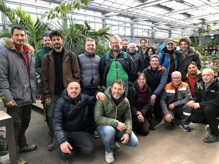 FC: Manutentori del verde visita alla serra di Laimburg