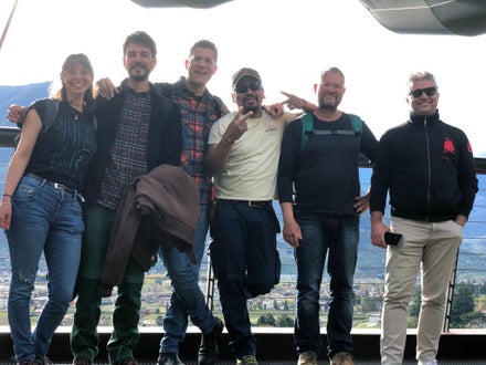 FC: Manutentori del verde visita ai giardini di Trauttmansdorff , foto di gruppo