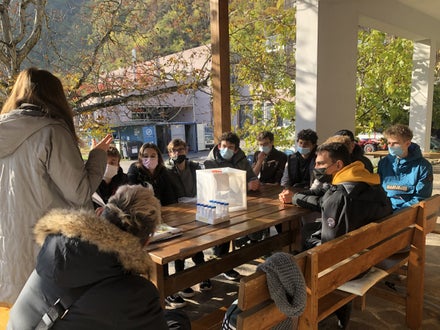 News: gli alunni della classe III in visita al Centro di sperimentazione di Laimburg. approfondimento sulla lotta biologica contro la cimice asiatica