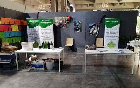 Agrialp 2021: Lo stand della scuola