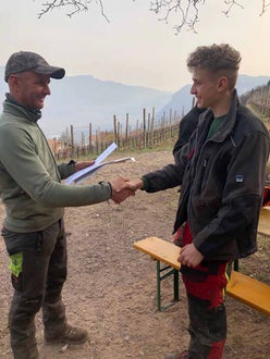 Corso motosega 2022 - consegna degli attestati 08