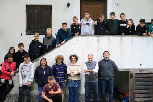 Progetti la Prima nel bosco - foto di gruppo