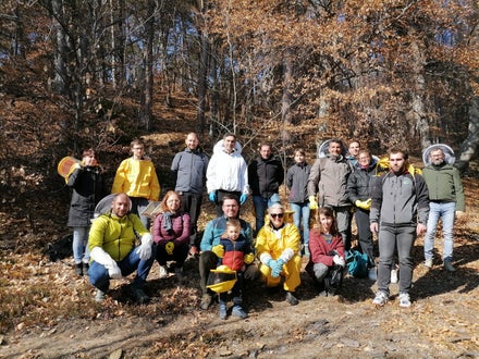 FC: corso apicoltori - foto di gruppo senza i DPI