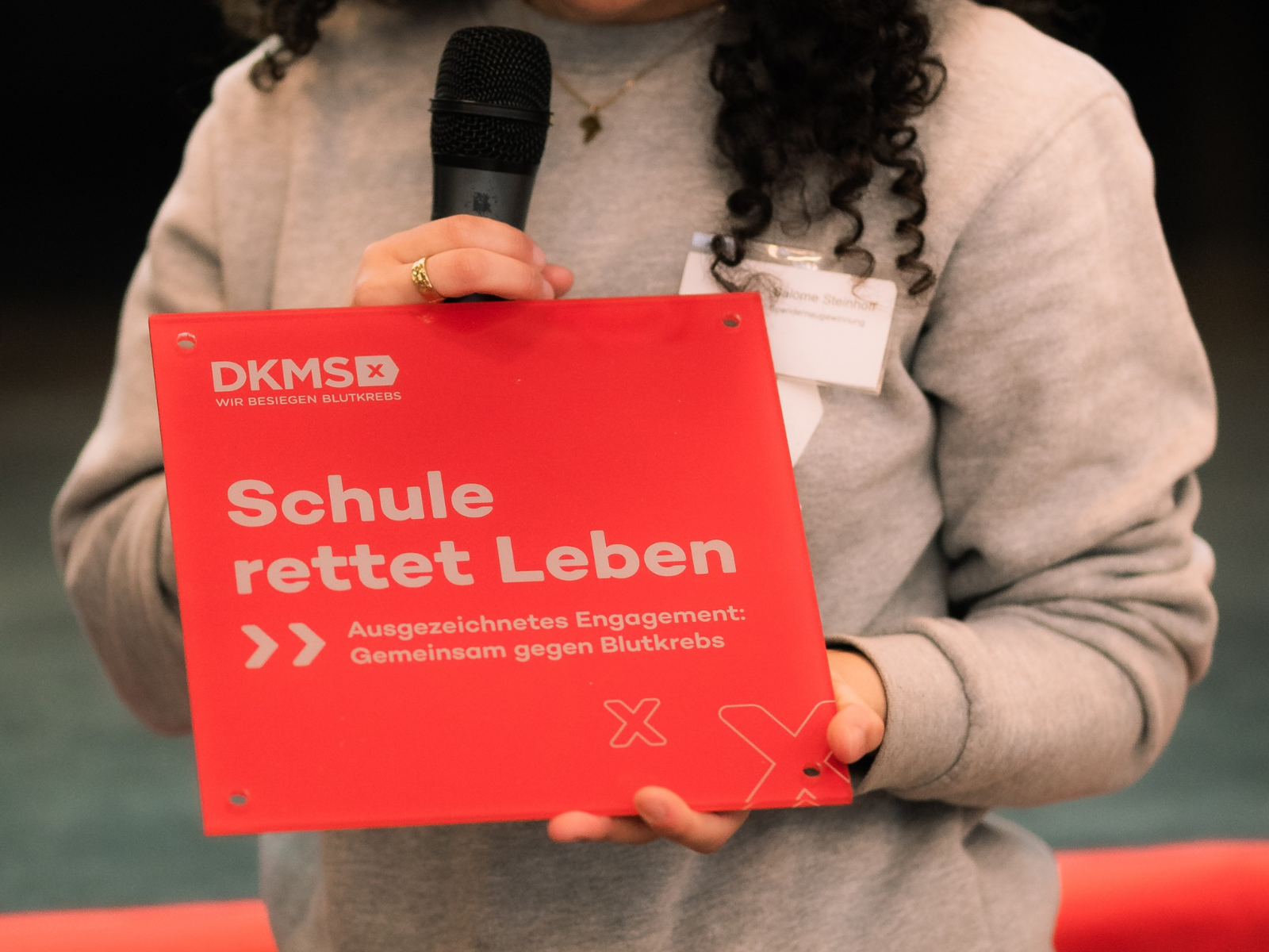 Das DKMS Schulsiegel: Schule rettet Leben
