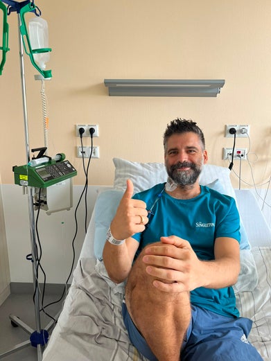 Torsten im Krankenhaus