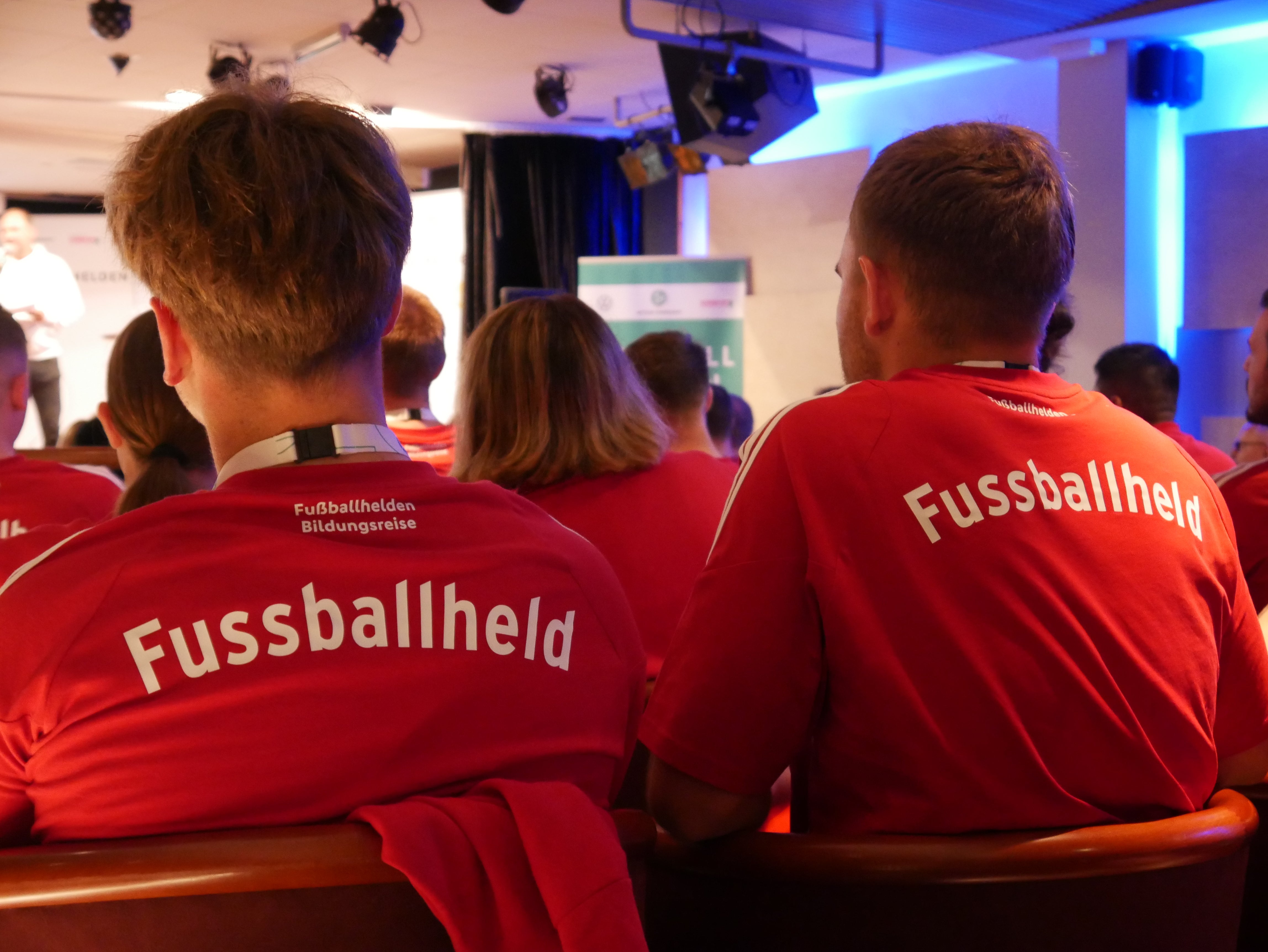 DKMS Fußballhelden Vortrag. 