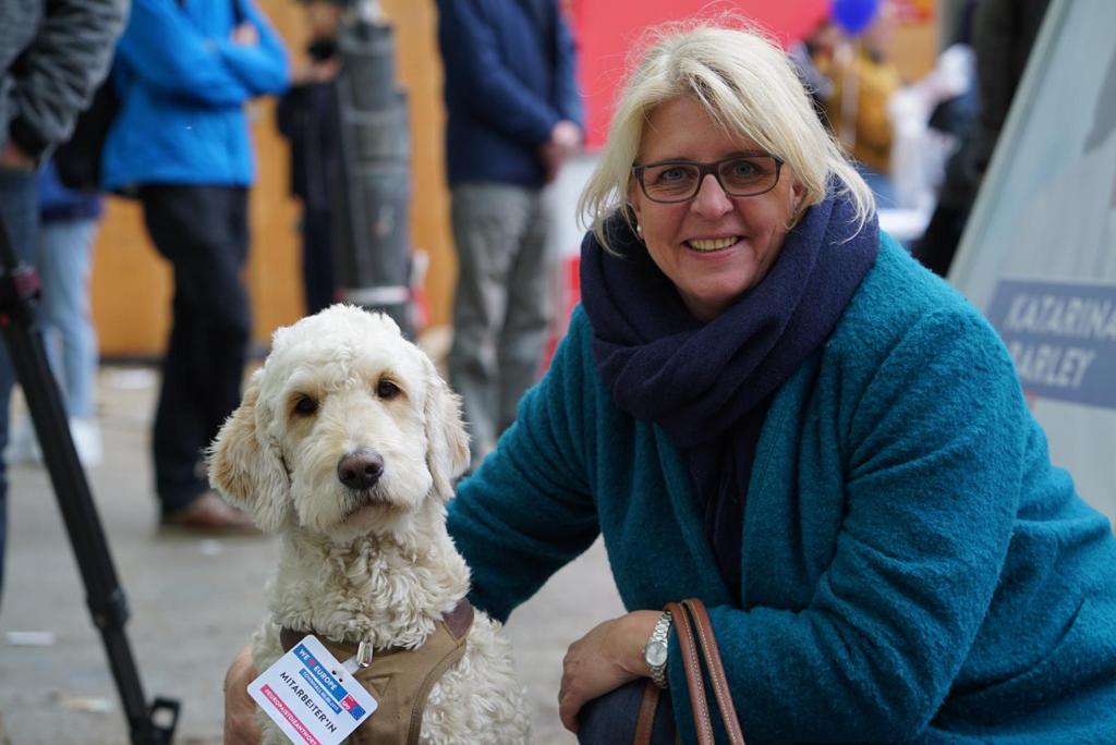 Anett und ein treuer Begleiter