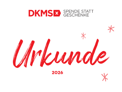 Musterurkunde Spende statt Geschenke 2026