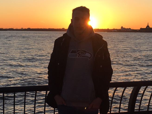 Nach dem Urlaub wartete schon Post von der DKMS auf Jo.